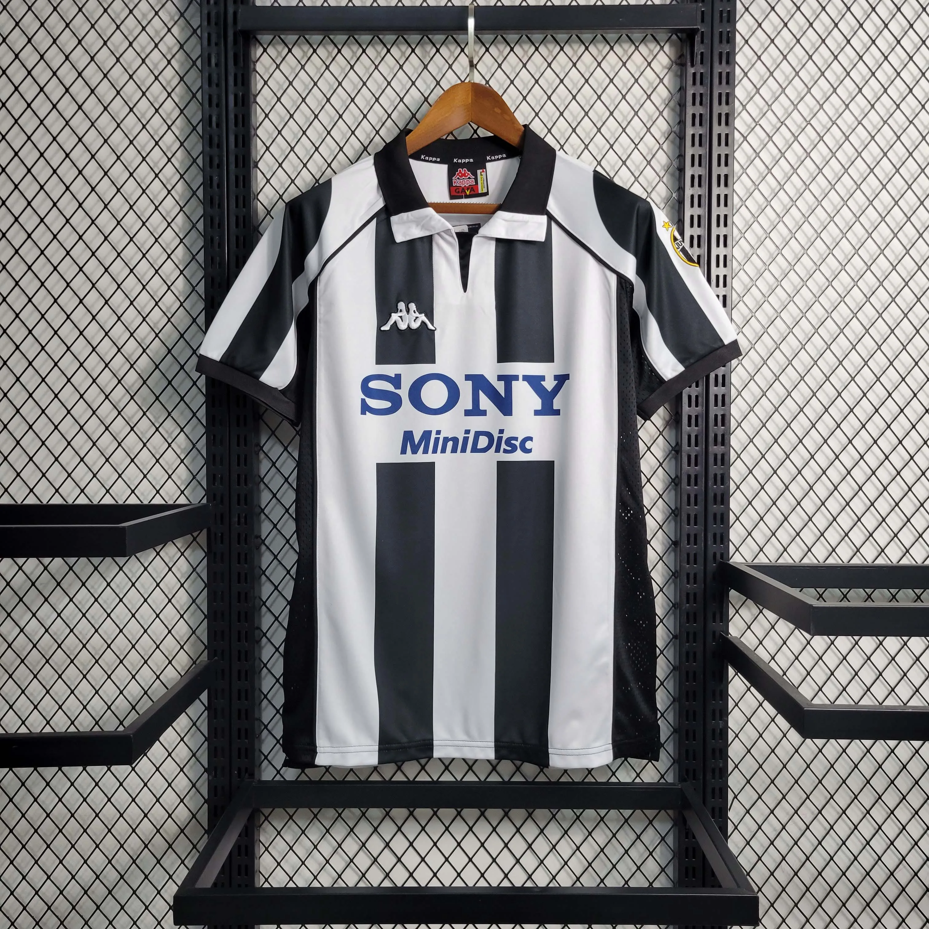 ユベントス ホーム 1997/1998 レトロ ユニフォーム Ｔシャツ
