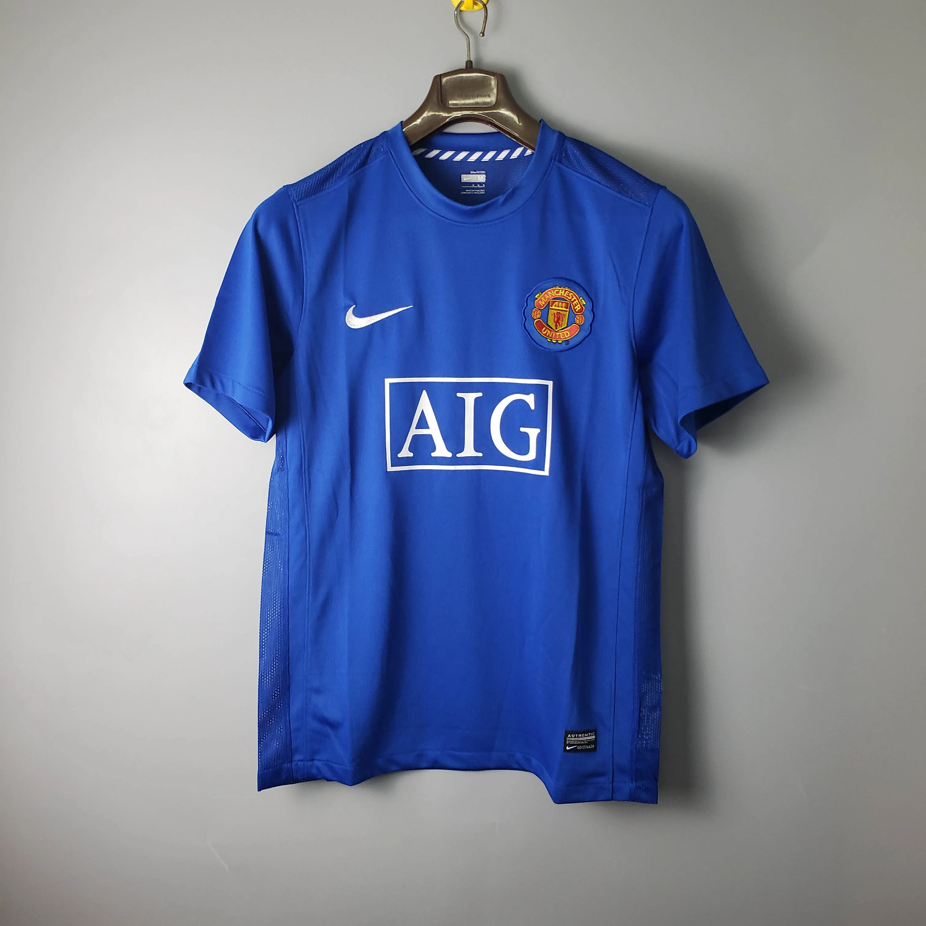 マンチェスター ユナイテッド アウェイ 2007/2008 ユニフォーム 半袖 Tシャツ